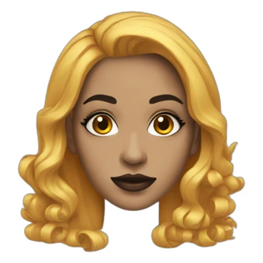 Maquillage d'Halloween sticker