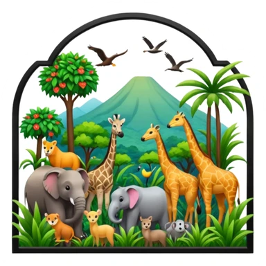 Zoo, sticker
