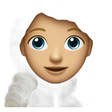 Blonde woman wearing pink ski suit sticker