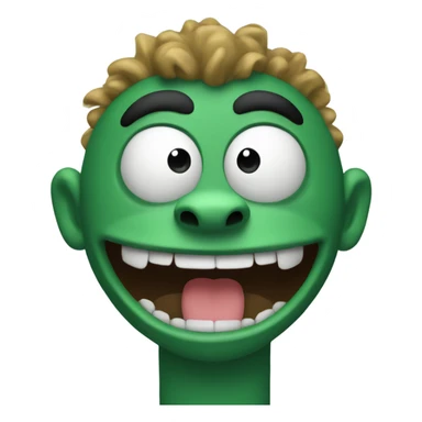 Wally the green monster sticker