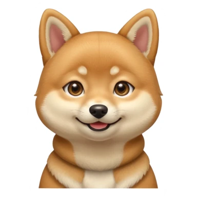 Create cute girl Shiba inu emoji sticker