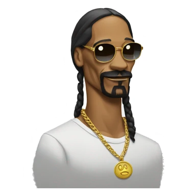 Snoop dogg whit a dogg sticker