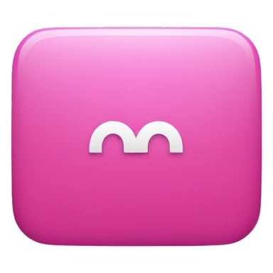 Pink netflix logo sticker