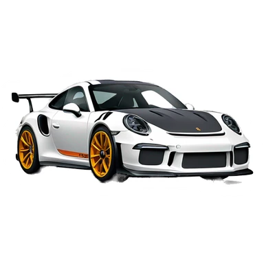 Porsche 911 gt3 rs sticker