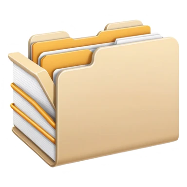 document folder, representing an additional or other category sticker