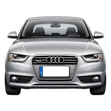 Audi a4 зад 2014  sticker