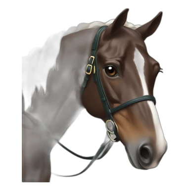 race horse  sticker