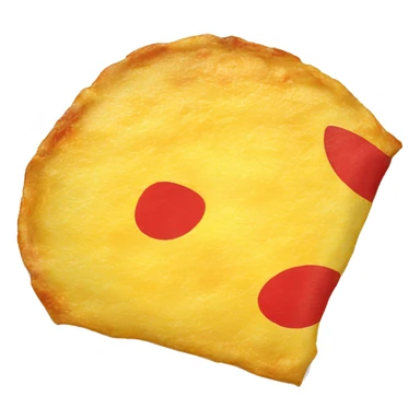 Spanish flag with potato omelette sticker