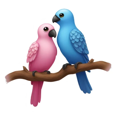 love birds sticker