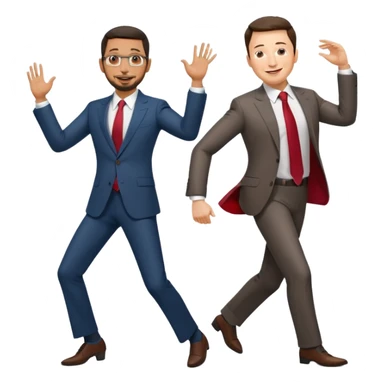 sundar pichai and elon musk dance  sticker