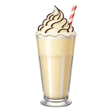 milkshake tall glass
 sticker