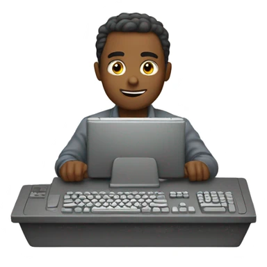 typing sticker