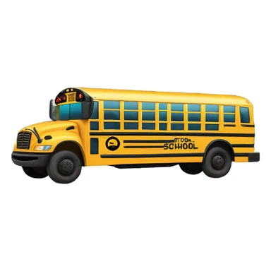 School bus sticker