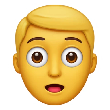 "Create a cute and colorful sticker of a talking head emoji 🗣️, cartoon style, with bold outlines and expressive face, perfect for chat apps, on a transparent background." sticker
