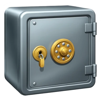 Locked money vault sticker