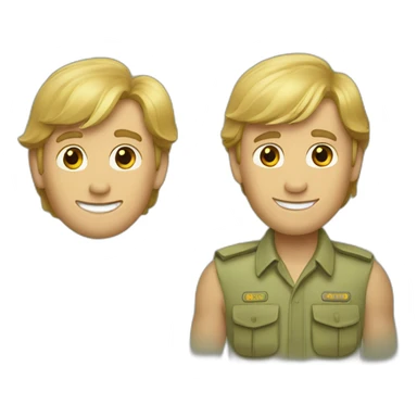 Steve Irwin  sticker