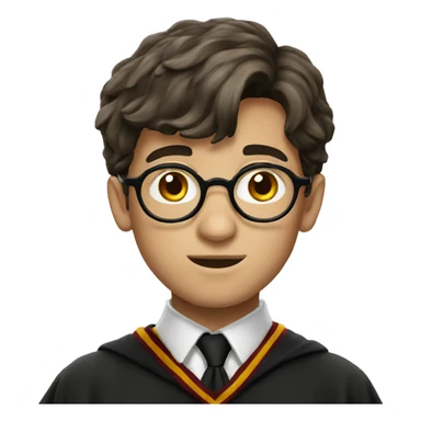 harry potter as student sticker
