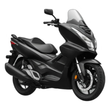 Honda pantheon negra sticker