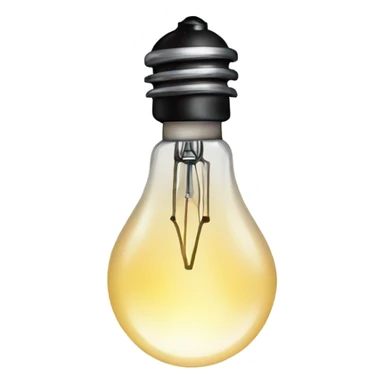 create a bulb as symbol for remember sticker