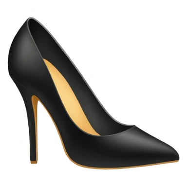 Black stiletto heels  sticker