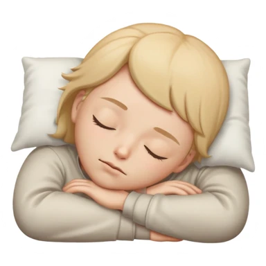clothed, asleep facing up with eyes closed sticker