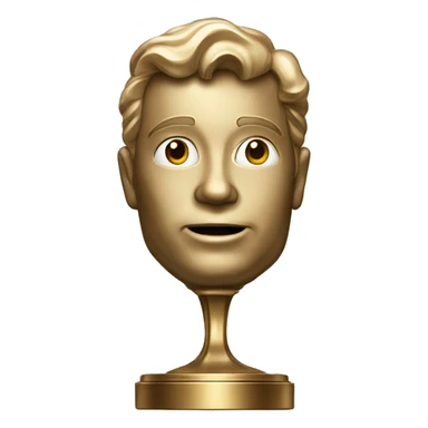 oscar statuette sticker