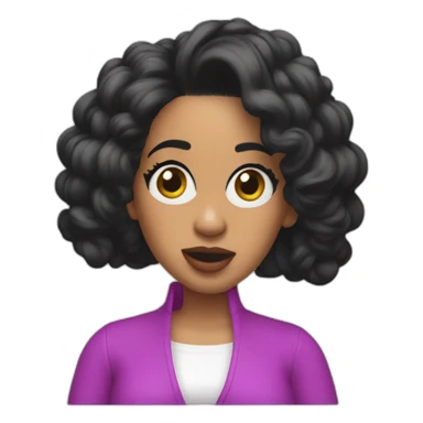 cardi b botched gace sticker