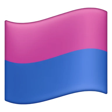 bisexual flag sticker