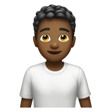 boy taking selfie in bathroom sticker