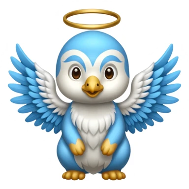 un animal ange de mongolie sticker