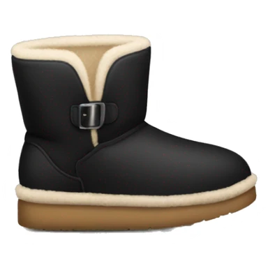 Black tasman uggs  sticker