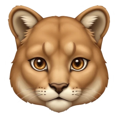 Cute Cougar sticker