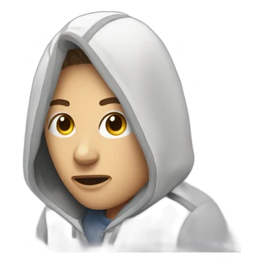 persona se duerme sticker