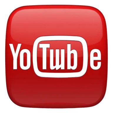 le logo youtube sticker