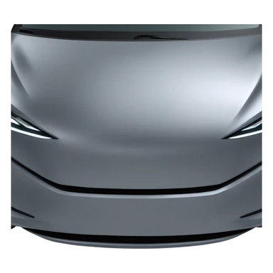 Metallic grey Volkswagen id.3 from the front sticker