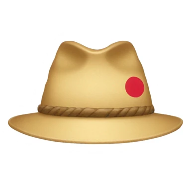 japanese hat only sticker