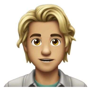 Creature from Lisa Frankenstein Cole sprouse sticker