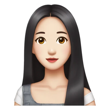 Kim JiSoo from BLACKPINK sticker