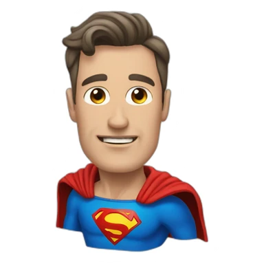 Supermann, Daumen hoch sticker