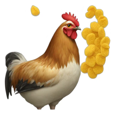 Gallina sticker