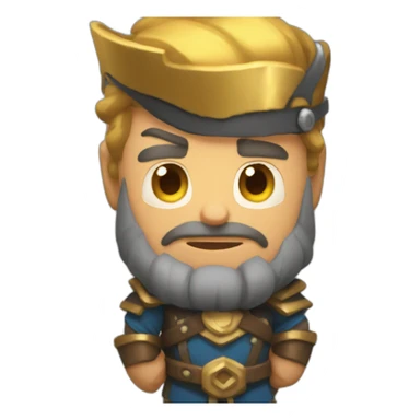 megaknight from clash royal sticker