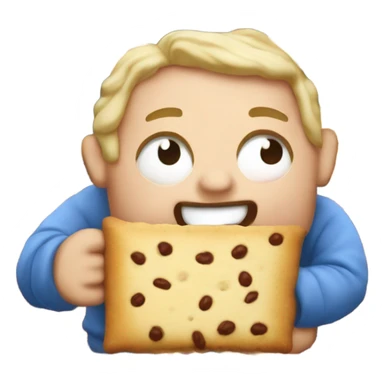 Ralph eating pop tart sticker