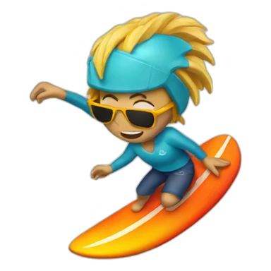 surfingonlava sticker