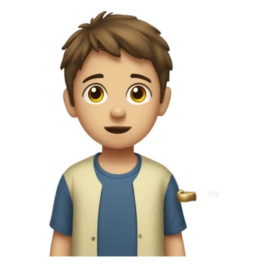 Boy coming to his parents room sticker