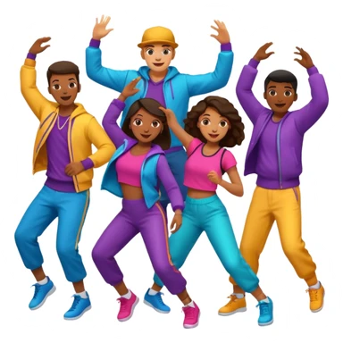 street dance sticker