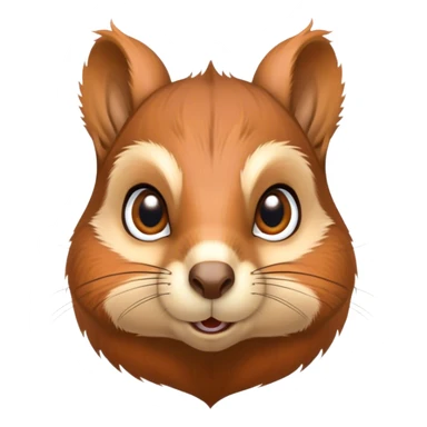 Hypnotized squirrel sticker