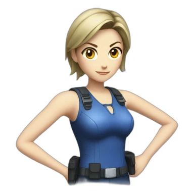 Jill Valentine sticker