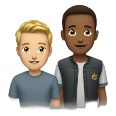 alex and henry sticker