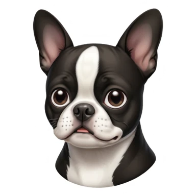 Boston terrier sticker