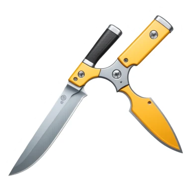 trailing point blade sticker